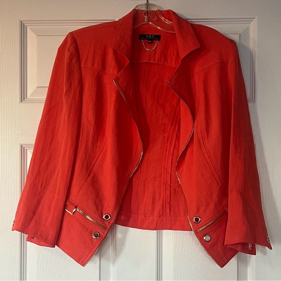 vex Jackets & Blazers - 🌷spring pick🌷Vex Coral Color Women's Blazer